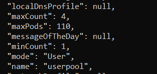 Pods per node- Azure AKS FailedScheduling